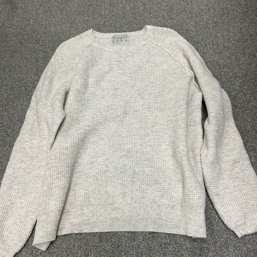 Jumper brand crew neck sweater